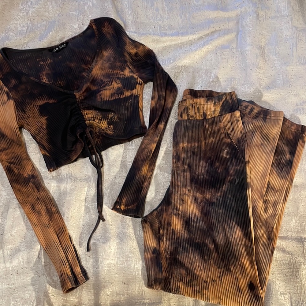 SHEIN 2 piece tie dye set
